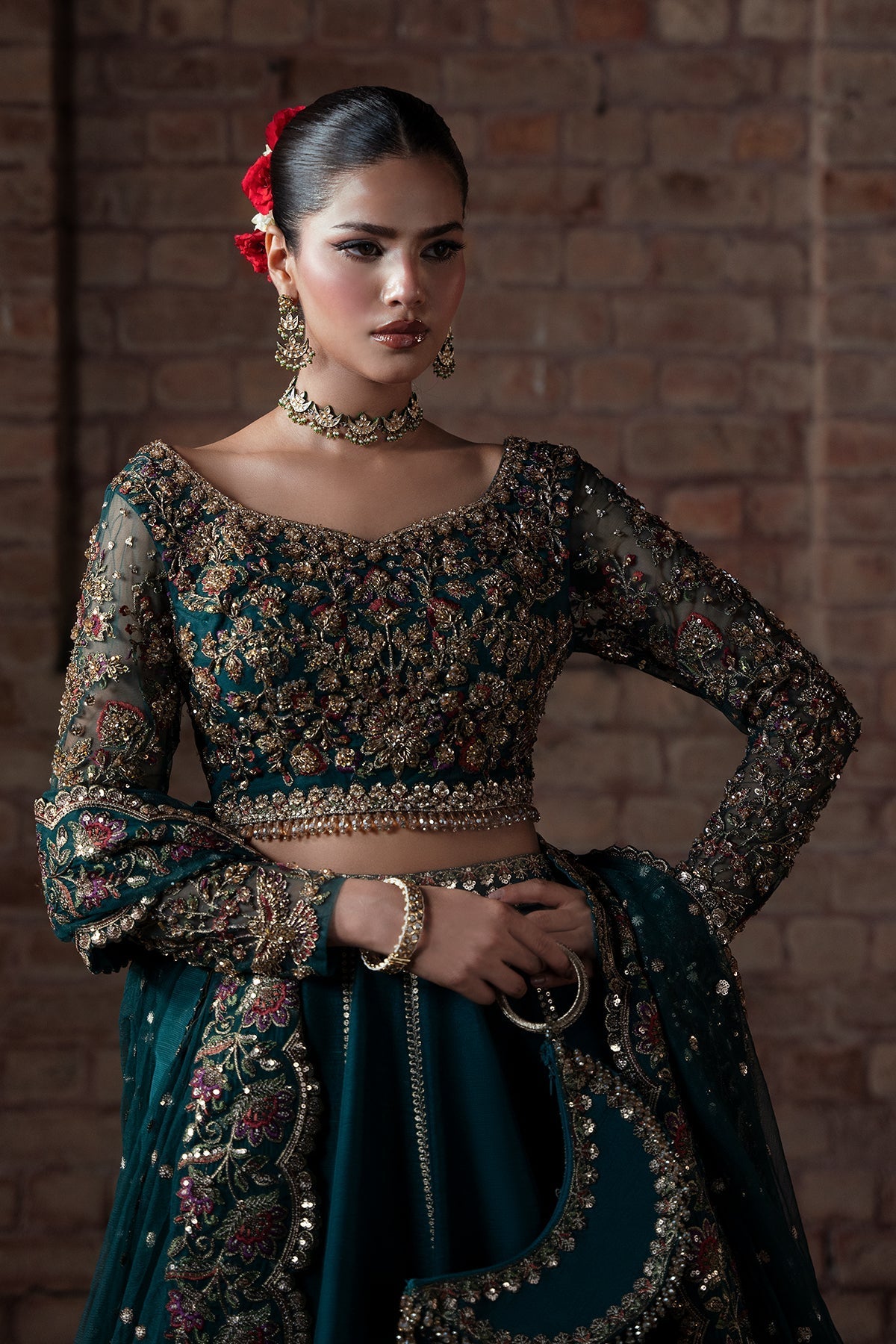Mina Kashif | Virsa Wedding Formals | Fabiha by Mina Kashif - Designer Dress - Type : Ladies Clothes - Available at Libayah - 100% Original 