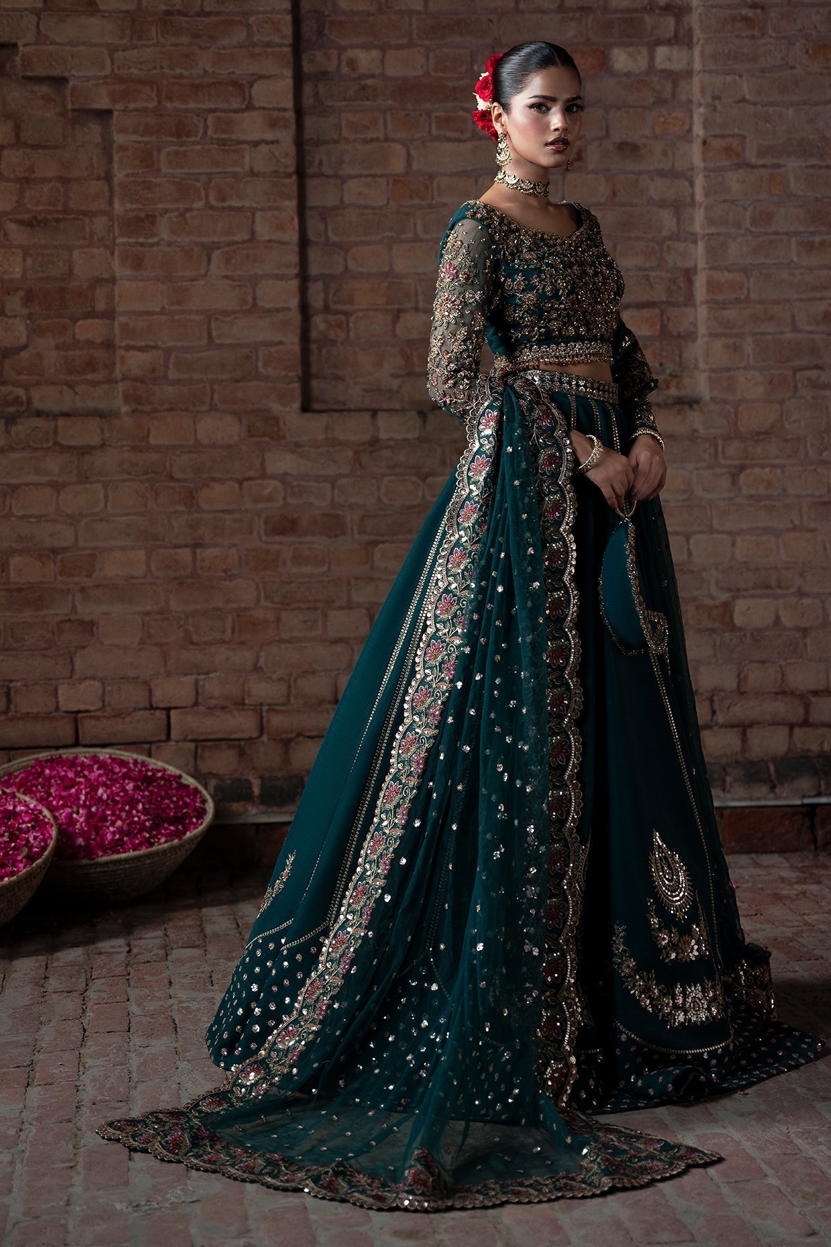 Mina Kashif | Virsa Wedding Formals | Fabiha by Mina Kashif - Designer Dress - Type : Ladies Clothes - Available at Libayah - 100% Original 