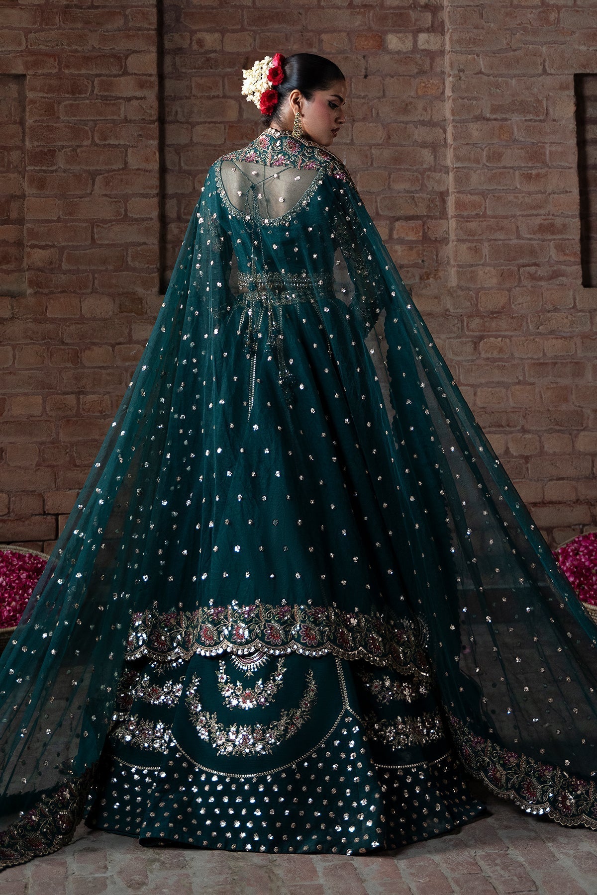 Mina Kashif | Virsa Wedding Formals | Fabiha by Mina Kashif - Designer Dress - Type : Ladies Clothes - Available at Libayah - 100% Original 