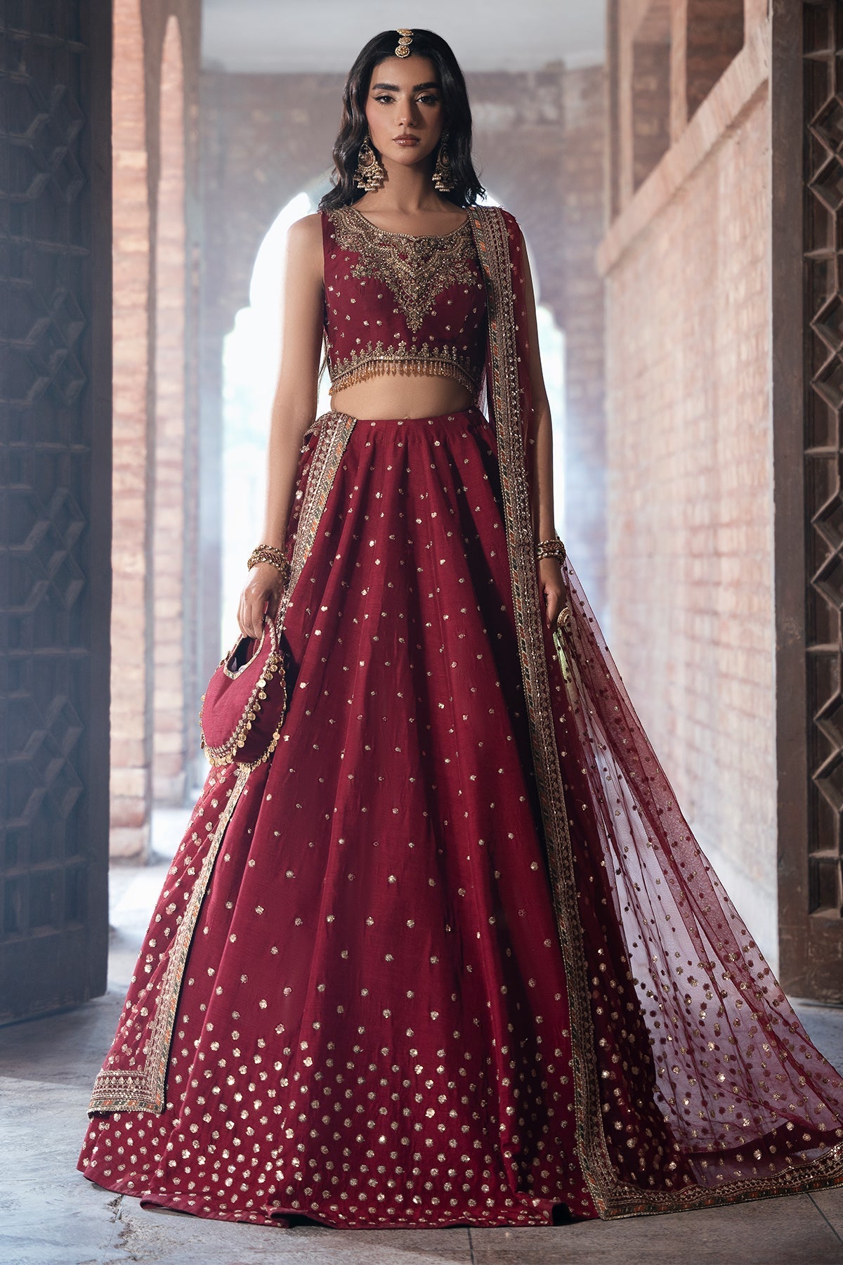 Mina Kashif | Virsa Wedding Formals | Sahiba by Mina Kashif - Designer Dress - Type : Ladies Clothes - Available at Libayah - 100% Original 