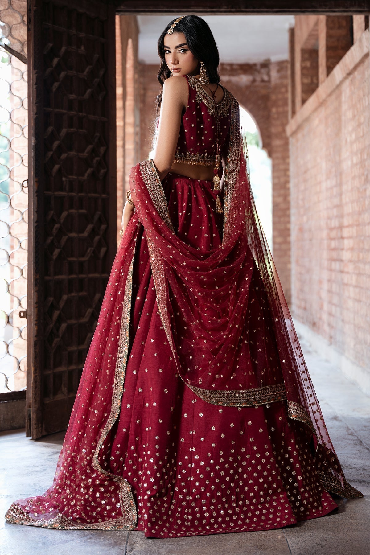 Mina Kashif | Virsa Wedding Formals | Sahiba by Mina Kashif - Designer Dress - Type : Ladies Clothes - Available at Libayah - 100% Original 