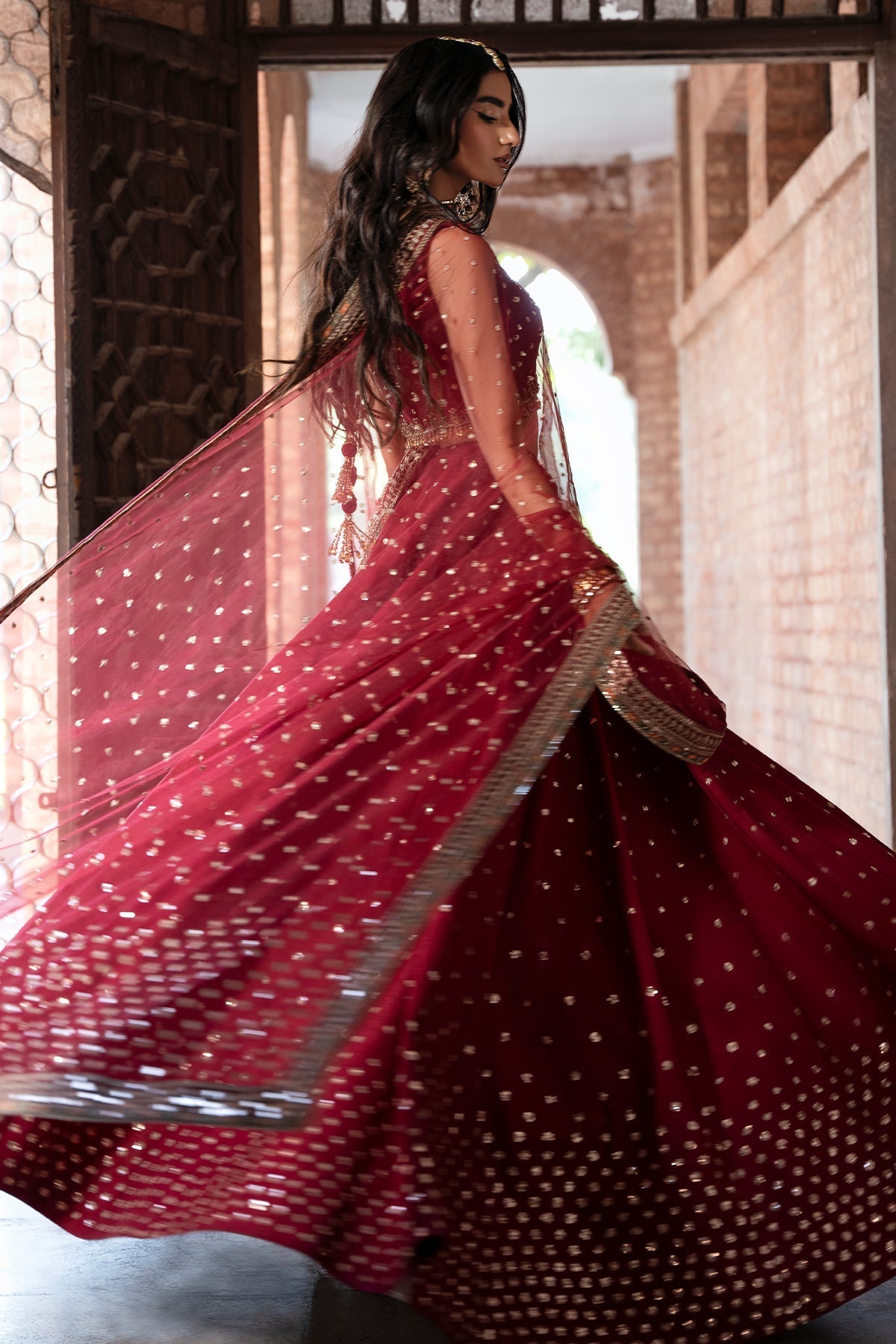 Mina Kashif | Virsa Wedding Formals | Sahiba by Mina Kashif - Designer Dress - Type : Ladies Clothes - Available at Libayah - 100% Original 