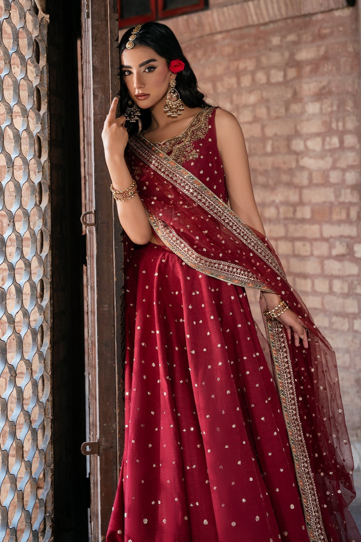 Mina Kashif | Virsa Wedding Formals | Sahiba by Mina Kashif - Designer Dress - Type : Ladies Clothes - Available at Libayah - 100% Original 