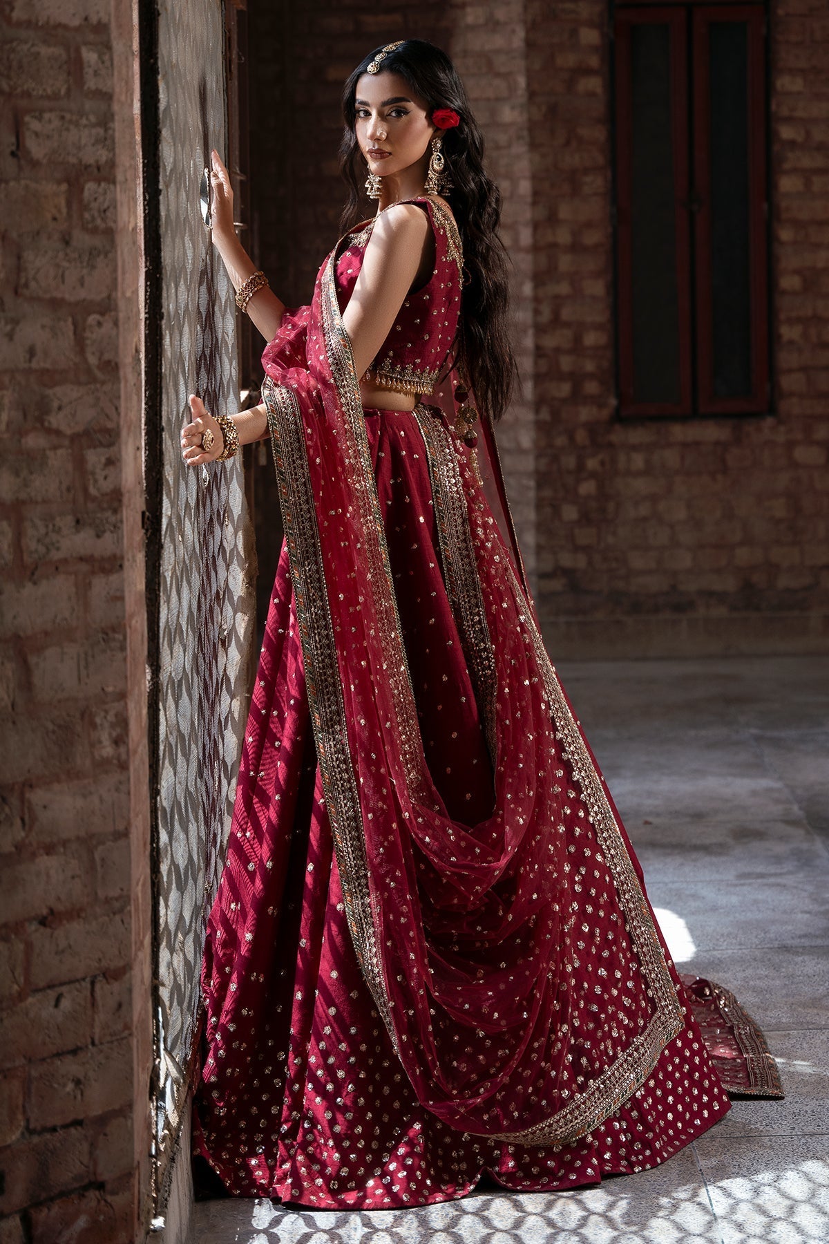 Mina Kashif | Virsa Wedding Formals | Sahiba by Mina Kashif - Designer Dress - Type : Ladies Clothes - Available at Libayah - 100% Original 