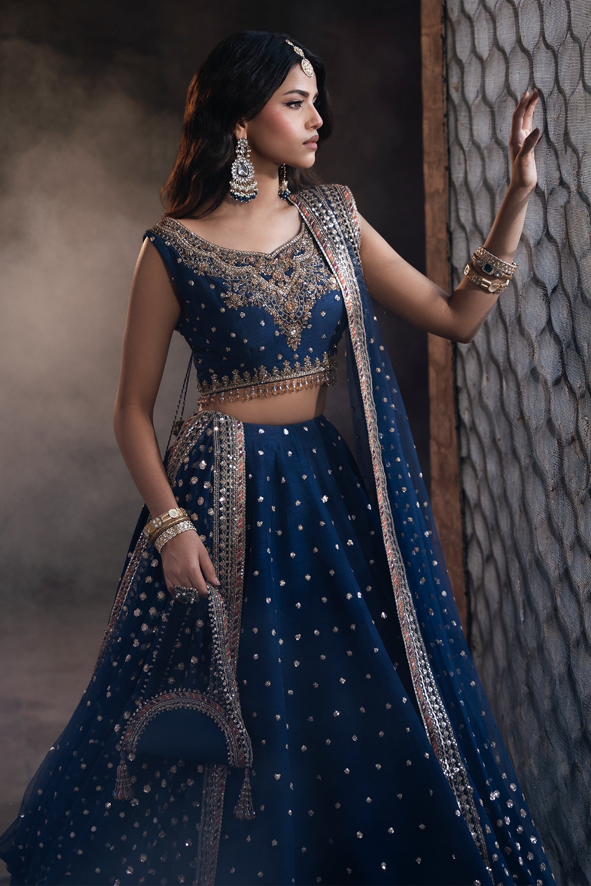 Mina Kashif | Virsa Wedding Formals | Naqsh by Mina Kashif - Designer Dress - Type : Ladies Clothes - Available at Libayah - 100% Original 
