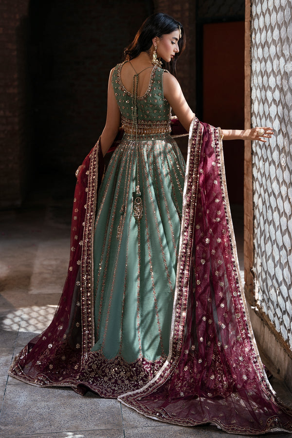 Mina Kashif | Virsa Wedding Formals | Noor-e-saba by Mina Kashif - Designer Dress - Type : Ladies Clothes - Available at Libayah - 100% Original 