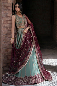 Mina Kashif | Virsa Wedding Formals | Noor-e-saba by Mina Kashif - Designer Dress - Type : Ladies Clothes - Available at Libayah - 100% Original 