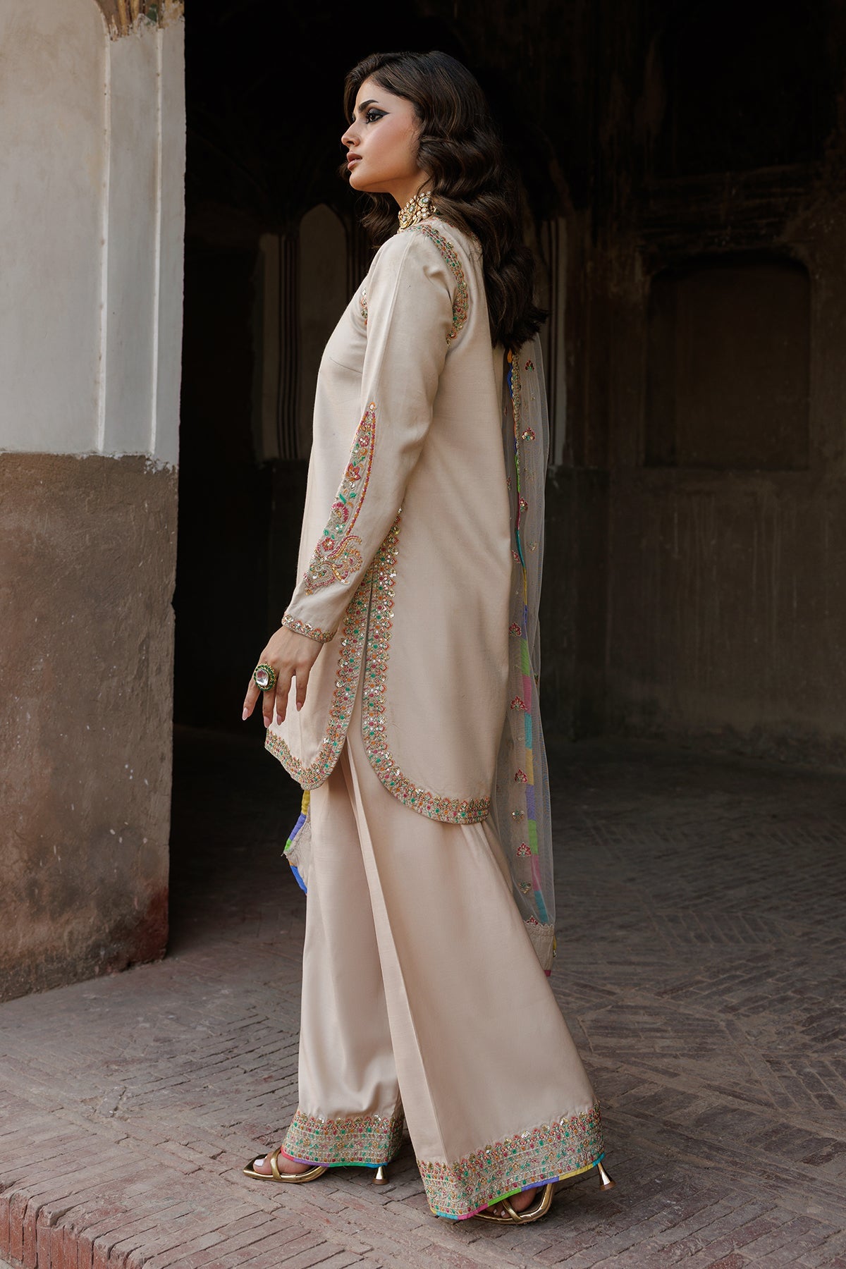 Charizma | Festive Pret | 3-PC Embroidered CMA-6-103 by Charizma - Designer Dress  - Type : Ladies Clothes - Available at Libayah - 100% Original 