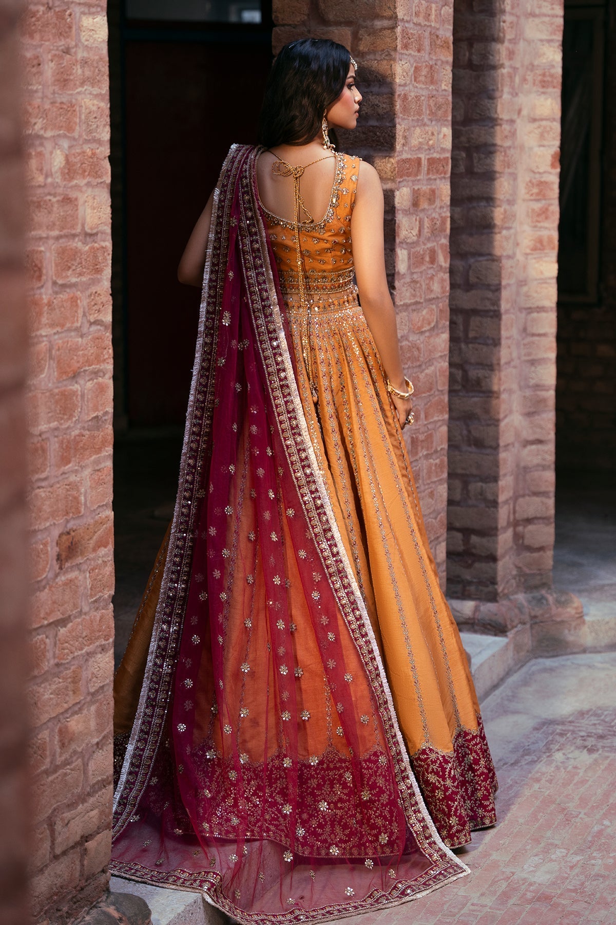 Mina Kashif | Virsa Wedding Formals | Momal by Mina Kashif - Designer Dress - Type : Ladies Clothes - Available at Libayah - 100% Original 