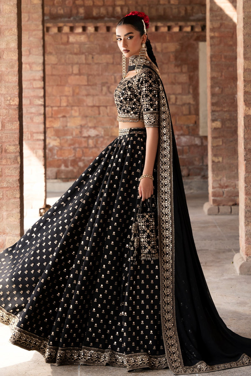 Mina Kashif | Virsa Wedding Formals | Surmayi by Mina Kashif - Designer Dress - Type : Ladies Clothes - Available at Libayah - 100% Original 