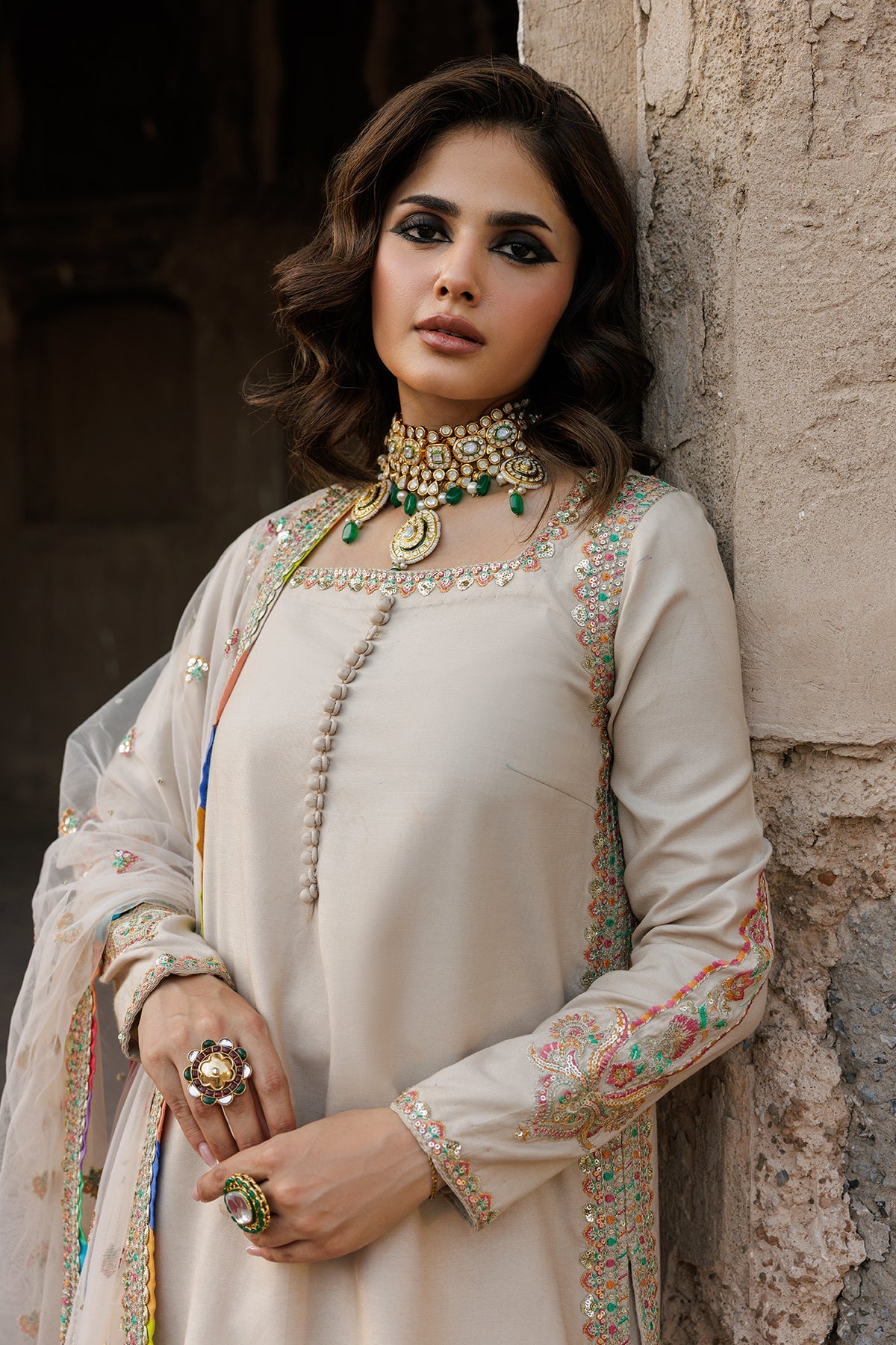 Charizma | Festive Pret | 3-PC Embroidered CMA-6-103 by Charizma - Designer Dress  - Type : Ladies Clothes - Available at Libayah - 100% Original 