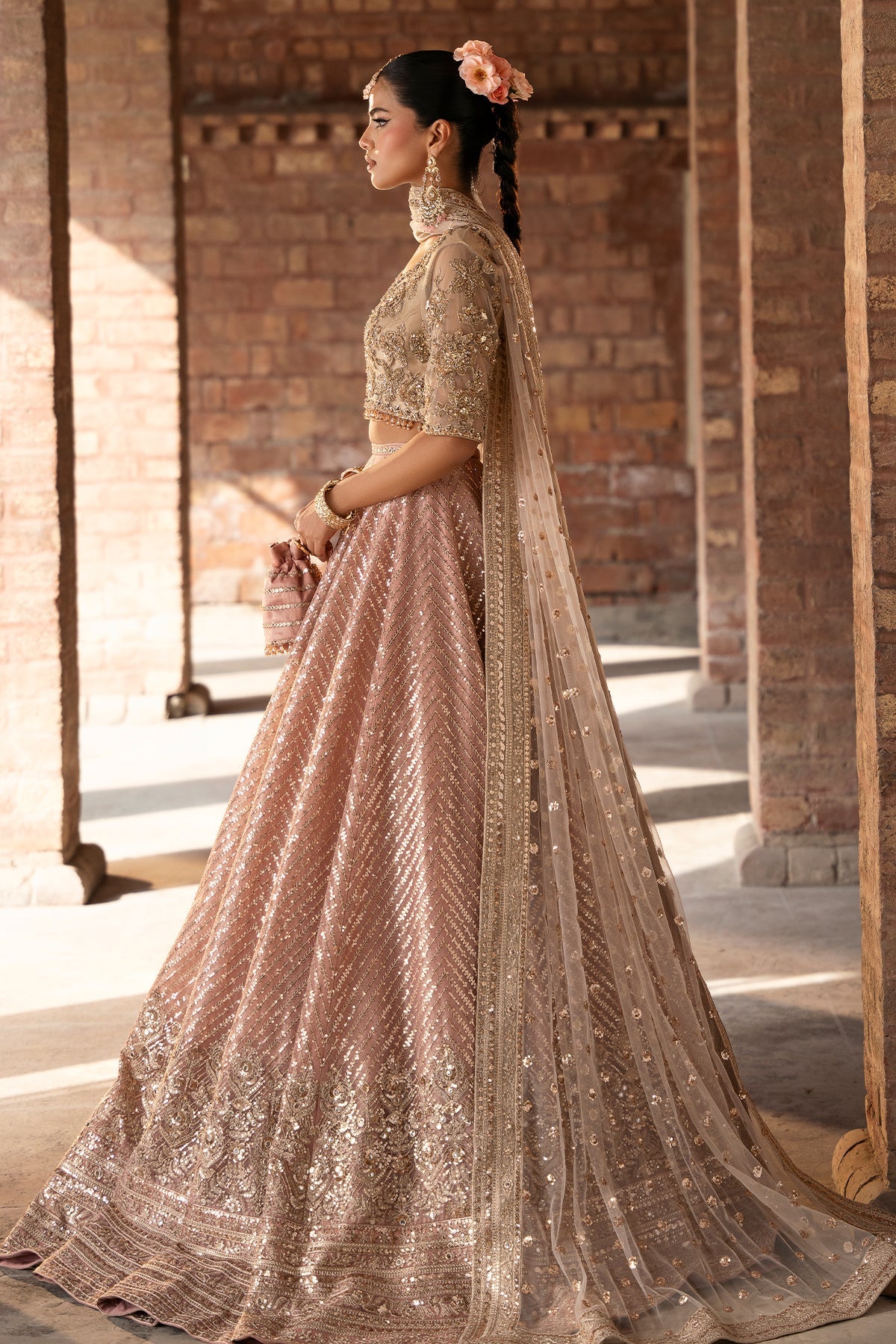 Mina Kashif | Virsa Wedding Formals | Zira by Mina Kashif - Designer Dress - Type : Ladies Clothes - Available at Libayah - 100% Original 