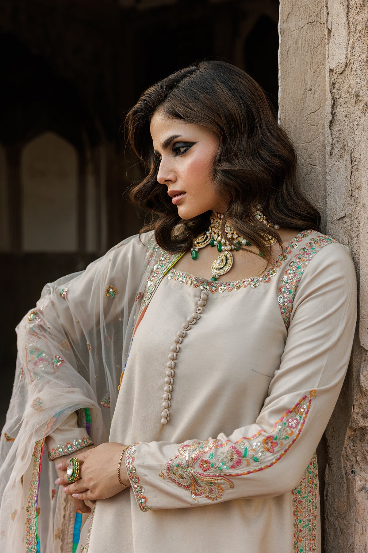 Charizma | Festive Pret | 3-PC Embroidered CMA-6-103 by Charizma - Designer Dress  - Type : Ladies Clothes - Available at Libayah - 100% Original 