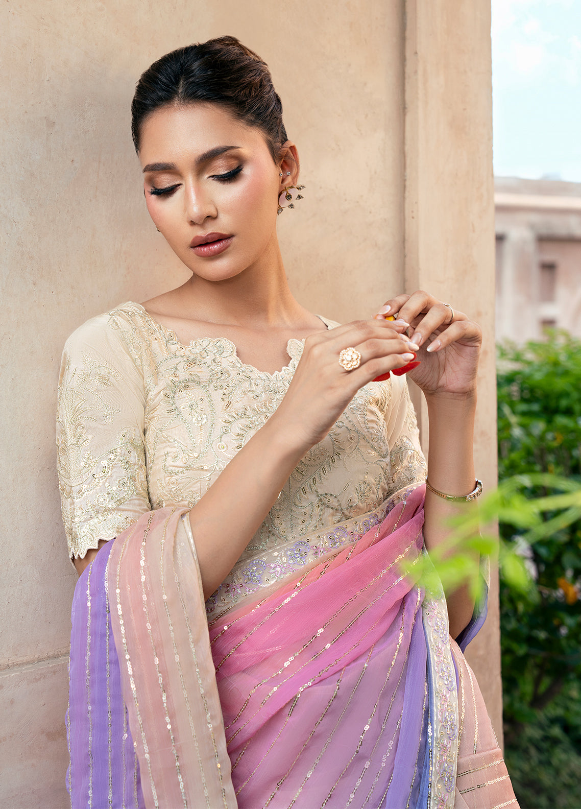 Sahane | Rusukh Premium Formals 26 | FU6611 Ruzain - RUSUKH by Sahane - Designer Dress  - Type : Ladies Clothes - Available at Libayah - 100% Original 