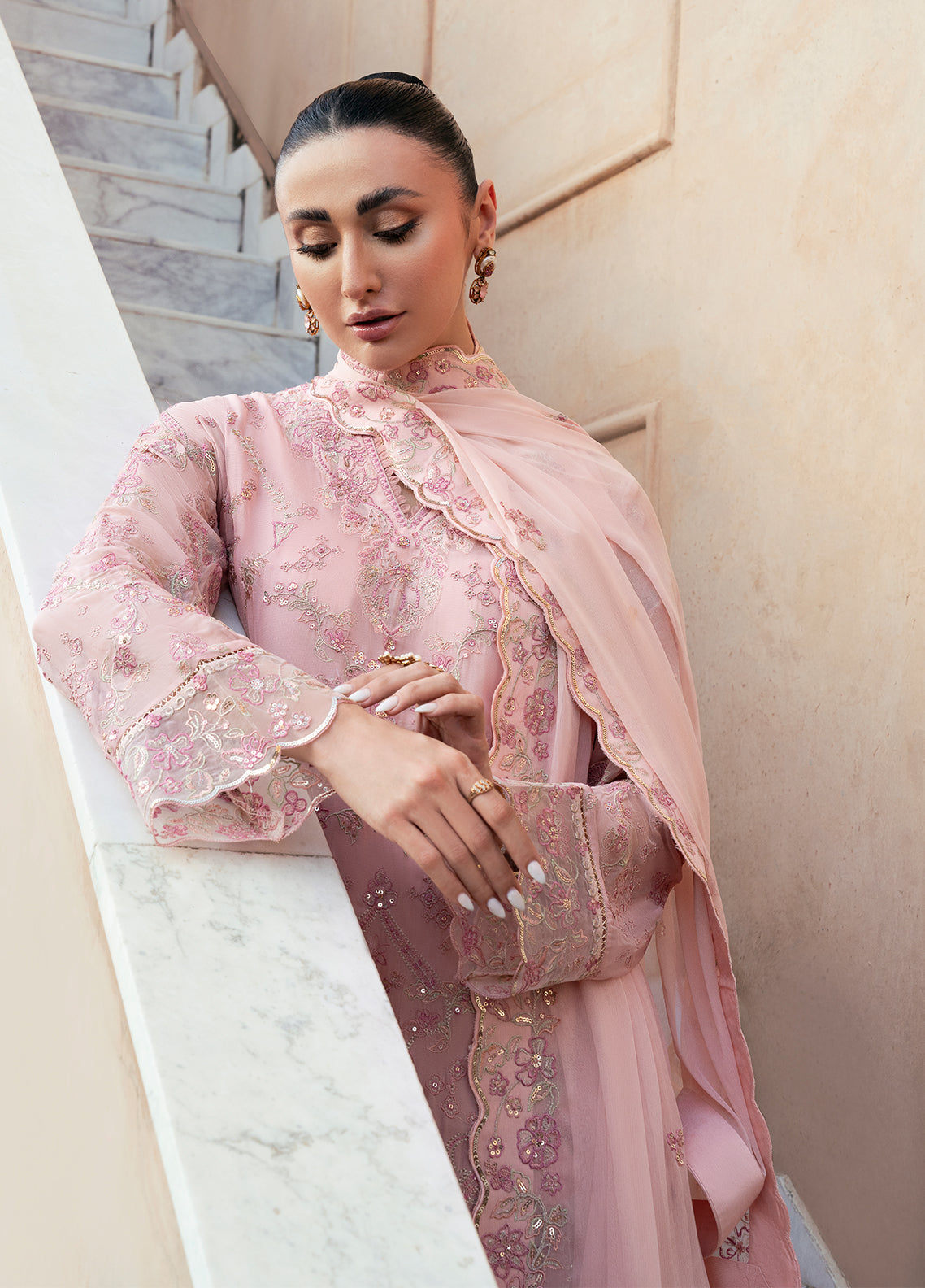 Sahane | Rusukh Premium Formals 26 | FU6606 Aleiha - RUSUKH by Sahane - Designer Dress  - Type : Ladies Clothes - Available at Libayah - 100% Original 