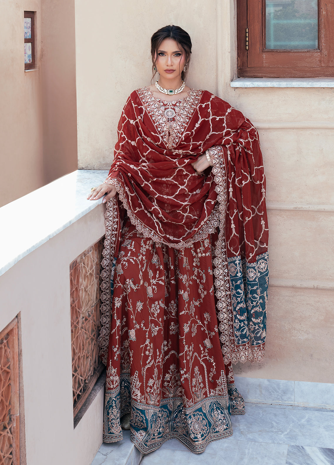 Sahane | Rusukh Premium Formals 26 | FU6604 Renisa - RUSUKH by Sahane - Designer Dress  - Type : Ladies Clothes - Available at Libayah - 100% Original 