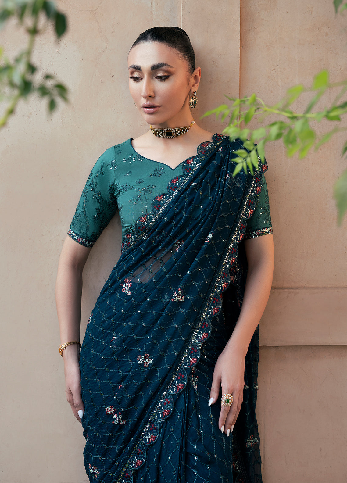 Sahane | Rusukh Premium Formals 26 | FU6612 Ghazal - RUSUKH by Sahane - Designer Dress  - Type : Ladies Clothes - Available at Libayah - 100% Original 