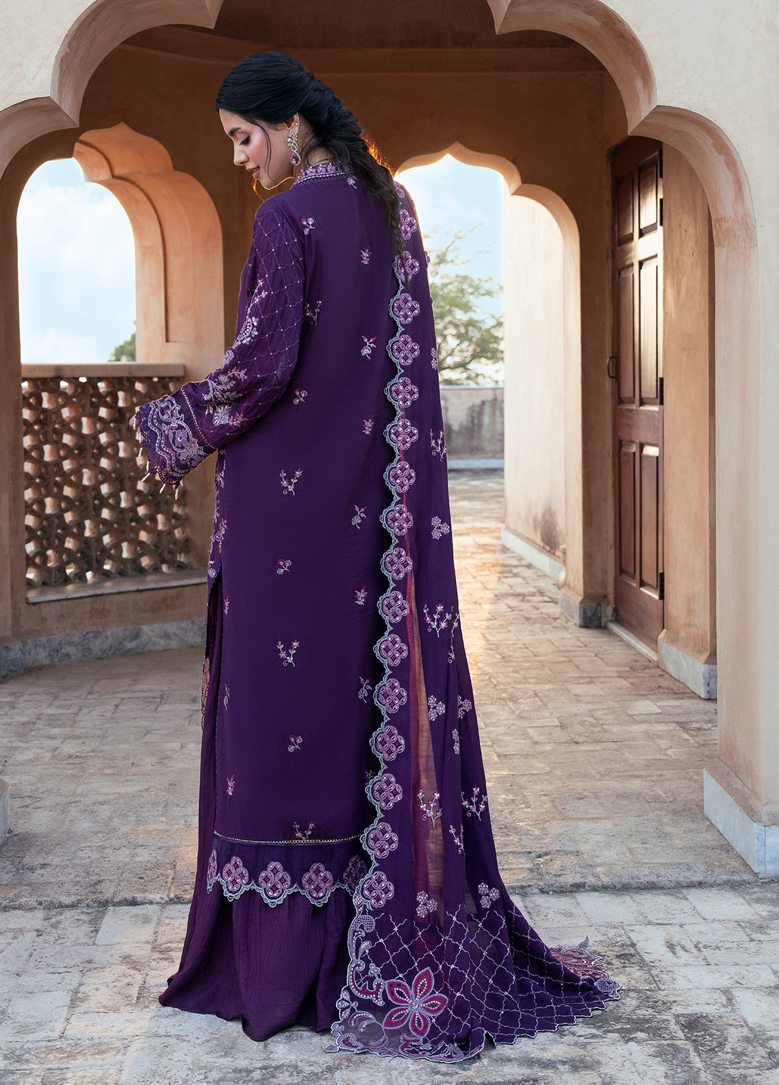 Sahane | Rusukh Premium Formals 26 | FU6601 Daliya- RUSUKH by Sahane - Designer Dress  - Type : Ladies Clothes - Available at Libayah - 100% Original 