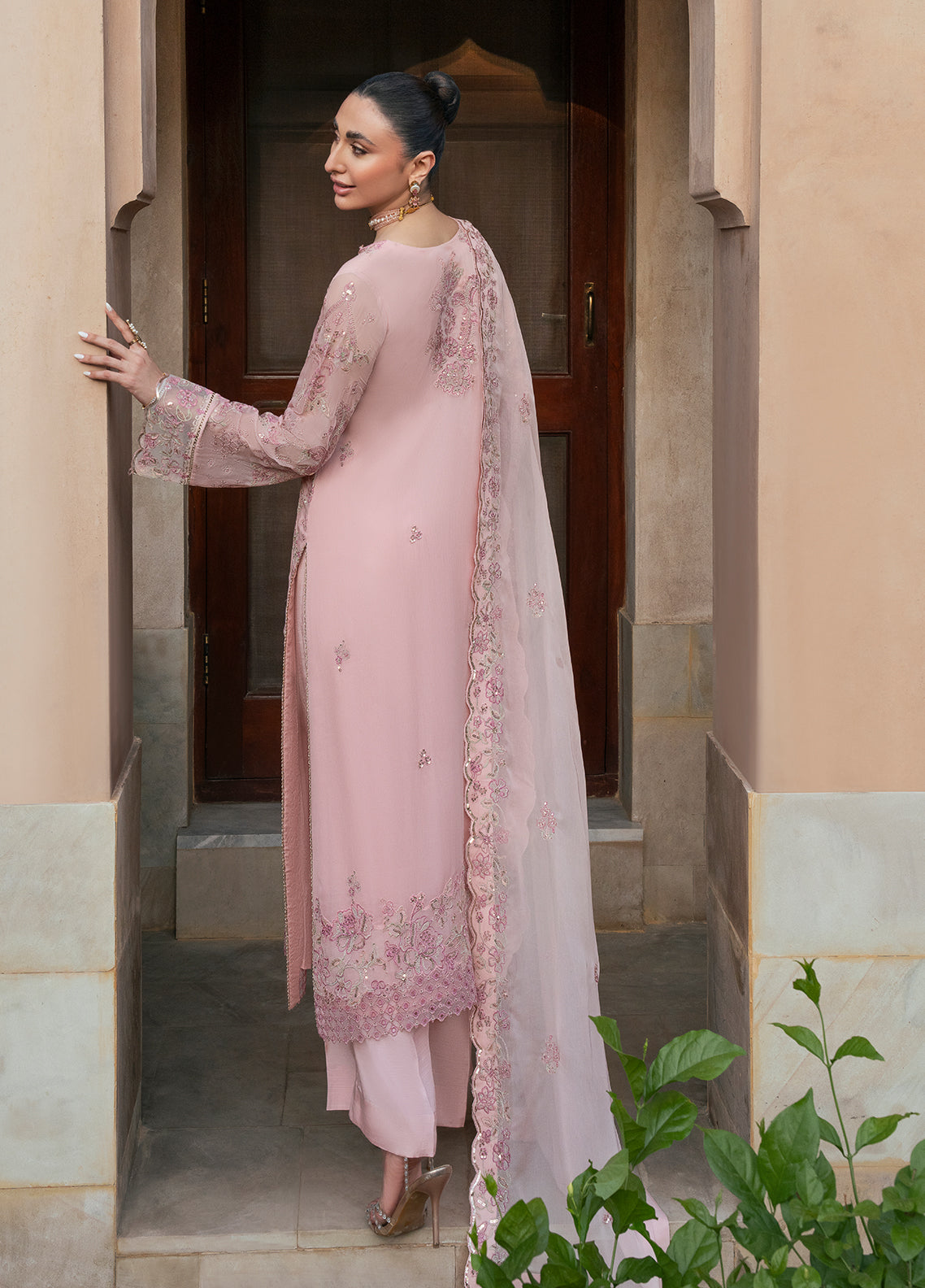 Sahane | Rusukh Premium Formals 26 | FU6606 Aleiha - RUSUKH by Sahane - Designer Dress  - Type : Ladies Clothes - Available at Libayah - 100% Original 