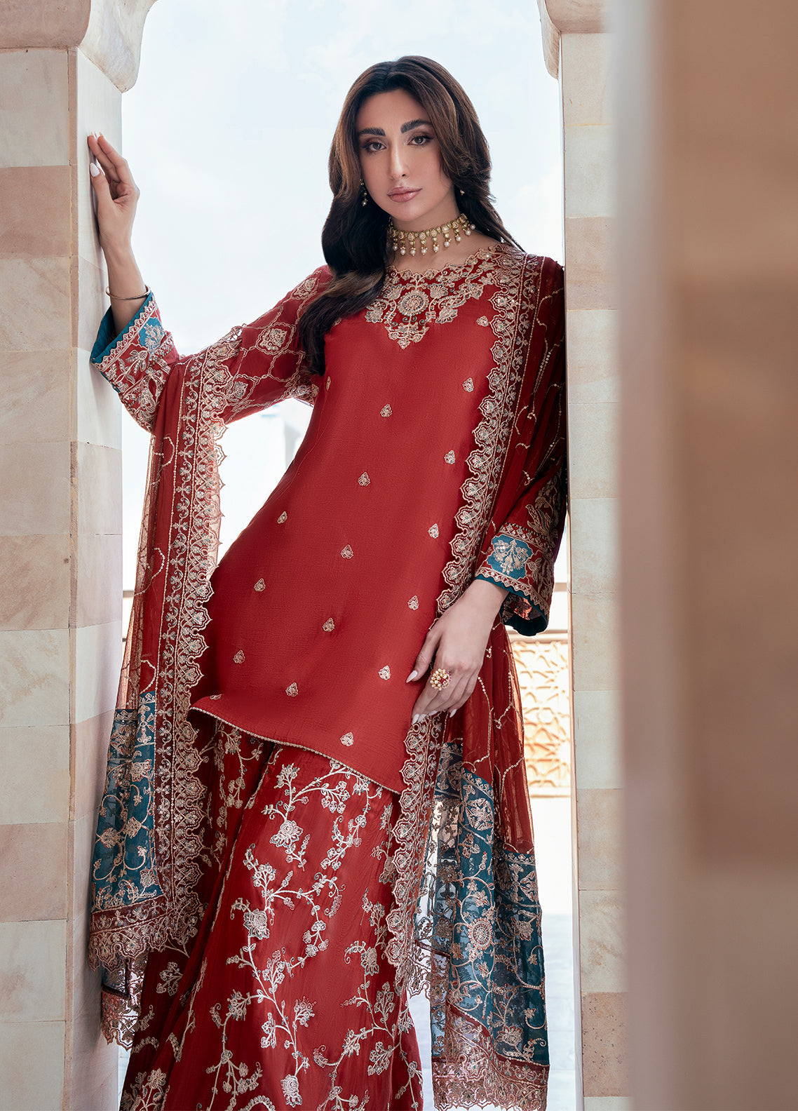 Sahane | Rusukh Premium Formals 26 | FU6604 Renisa - RUSUKH by Sahane - Designer Dress  - Type : Ladies Clothes - Available at Libayah - 100% Original 