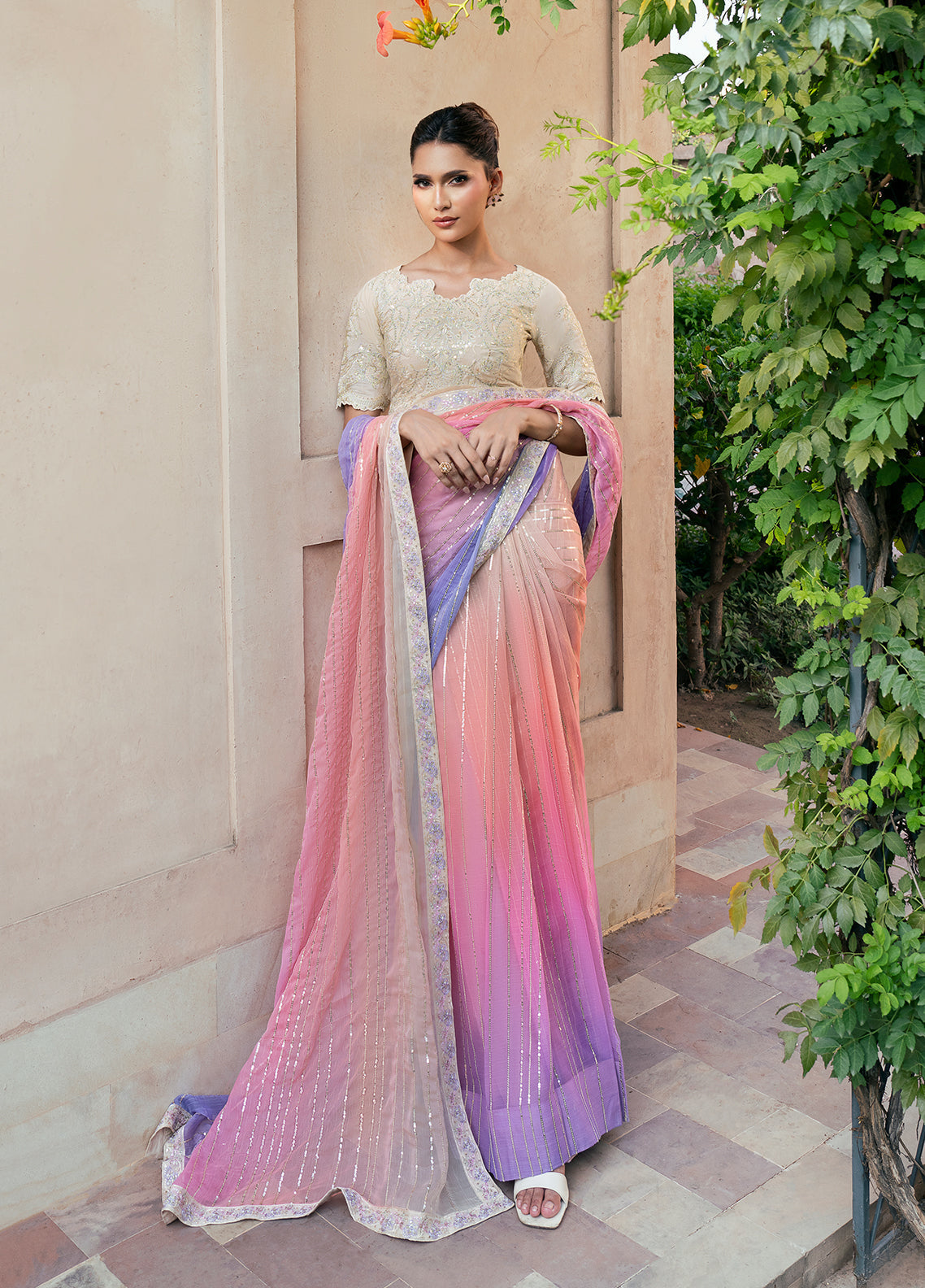 Sahane | Rusukh Premium Formals 26 | FU6611 Ruzain - RUSUKH by Sahane - Designer Dress  - Type : Ladies Clothes - Available at Libayah - 100% Original 
