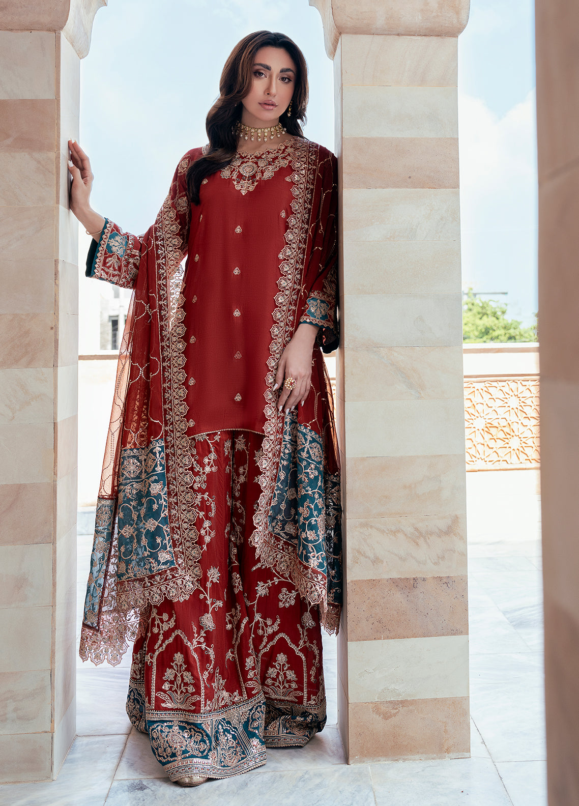 Sahane | Rusukh Premium Formals 26 | FU6604 Renisa - RUSUKH by Sahane - Designer Dress  - Type : Ladies Clothes - Available at Libayah - 100% Original 