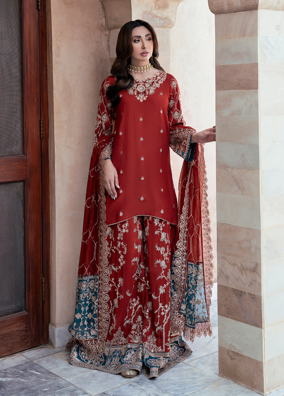 Sahane | Rusukh Premium Formals 26 | FU6604 Renisa - RUSUKH by Sahane - Designer Dress  - Type : Ladies Clothes - Available at Libayah - 100% Original 