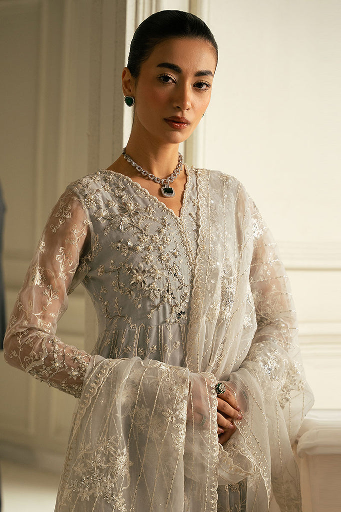 Cross Stitch | Wedding Collection 25 | WHISPERING BLUE by Cross Stitch - Designer Dress - Type: Ladies Clothes - Available at Libayah - 100% Original