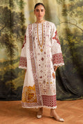 Marjjan | Guzel Lawn | SMC 207-A (White) by Marjjan - Designer Dress  - Type : Ladies Clothes - Available at Libayah - 100% Original 