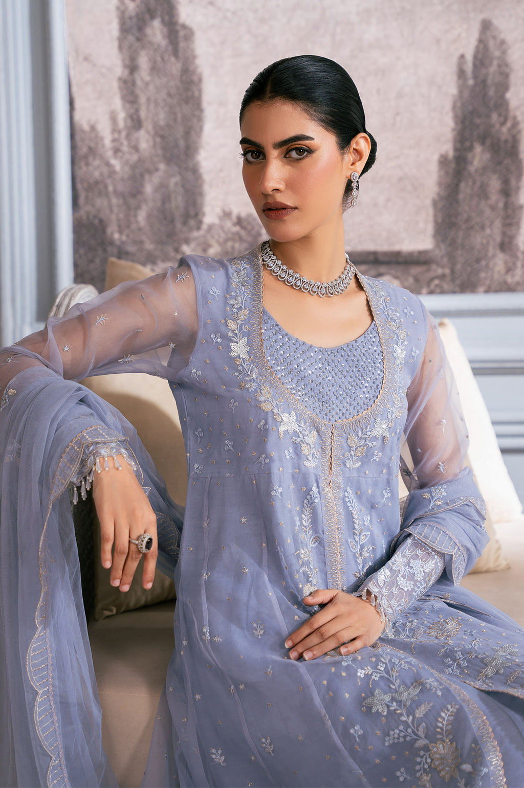 Zeen | Azalea Collection | WOM24110 by Zeen - Designer Dress  - Type : Ladies Clothes - Available at Libayah - 100% Original 
