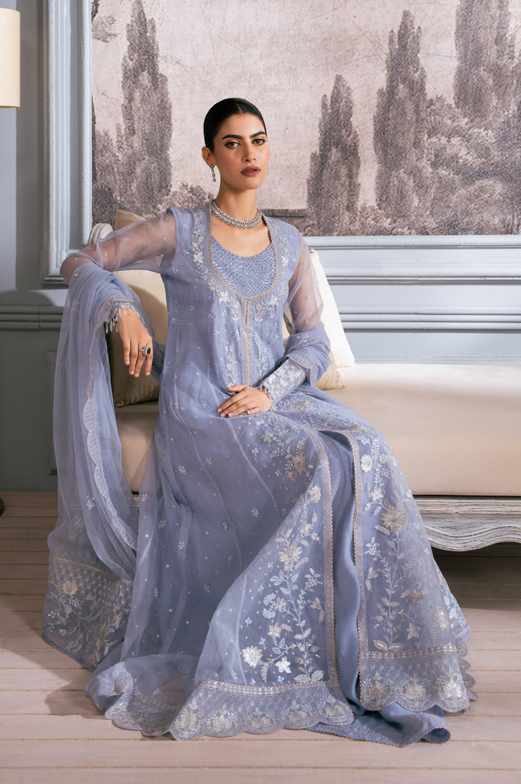 Zeen | Azalea Collection | WOM24110 by Zeen - Designer Dress  - Type : Ladies Clothes - Available at Libayah - 100% Original 