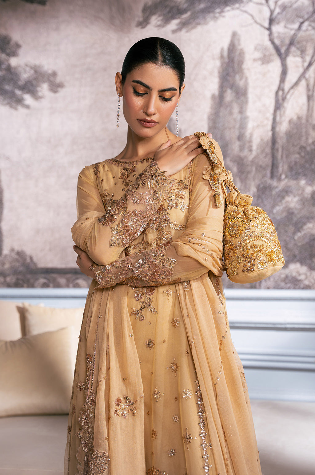 Zeen | Azalea Collection | WOM34105 by Zeen - Designer Dress  - Type : Ladies Clothes - Available at Libayah - 100% Original 