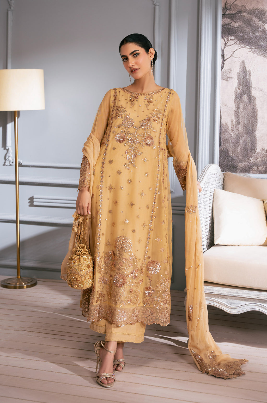 Zeen | Azalea Collection | WOM34105 by Zeen - Designer Dress  - Type : Ladies Clothes - Available at Libayah - 100% Original 