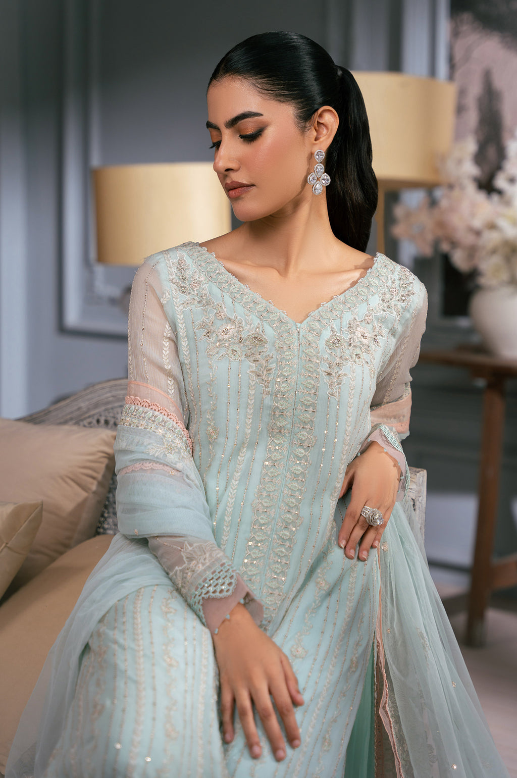 Zeen | Azalea Collection | WOM34107 by Zeen - Designer Dress  - Type : Ladies Clothes - Available at Libayah - 100% Original 