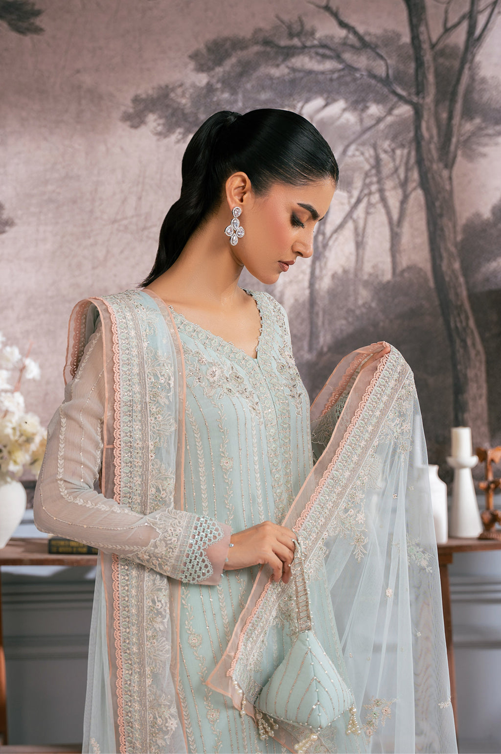 Zeen | Azalea Collection | WOM34107 by Zeen - Designer Dress  - Type : Ladies Clothes - Available at Libayah - 100% Original 