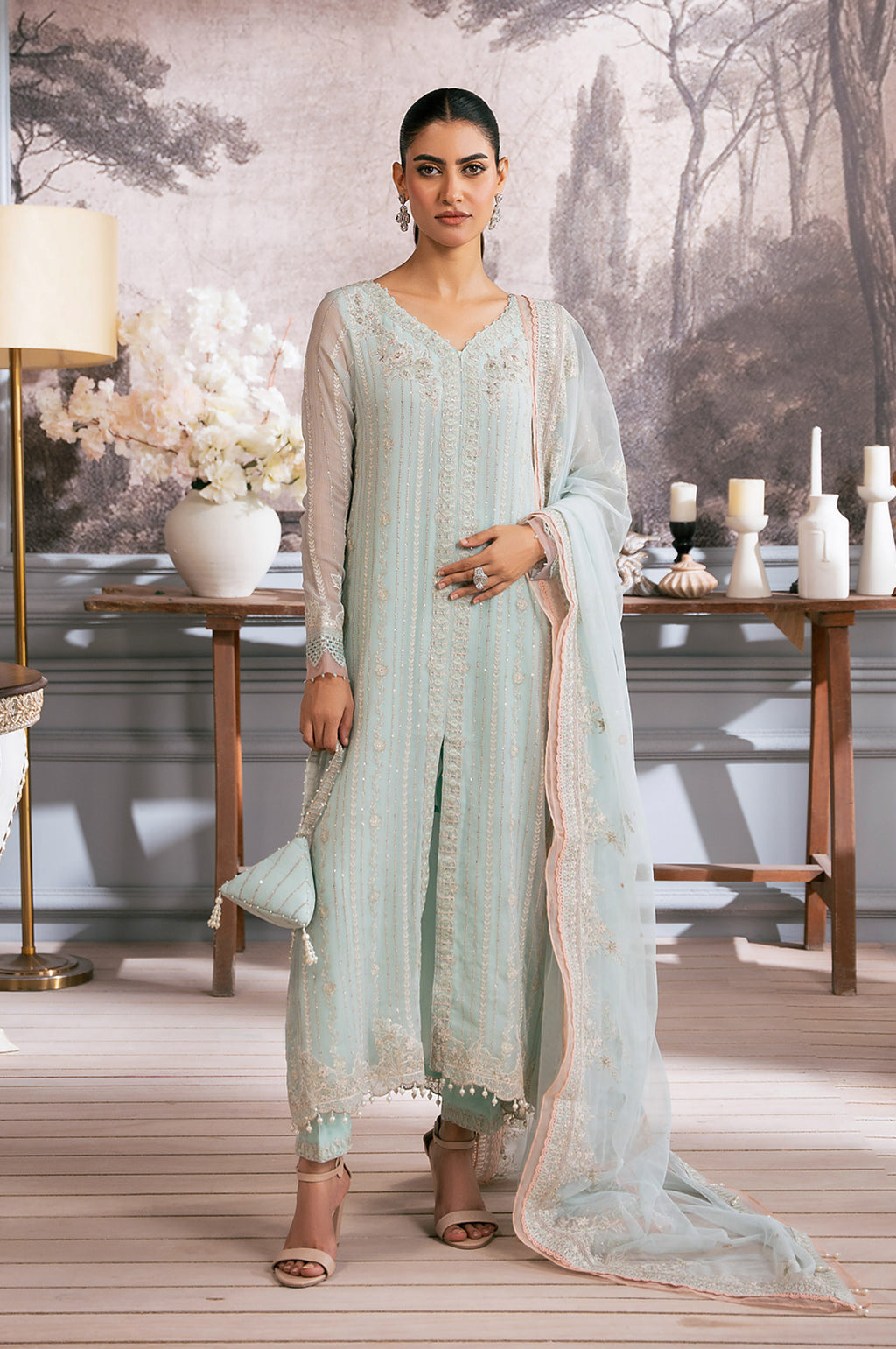 Zeen | Azalea Collection | WOM34107 by Zeen - Designer Dress  - Type : Ladies Clothes - Available at Libayah - 100% Original 
