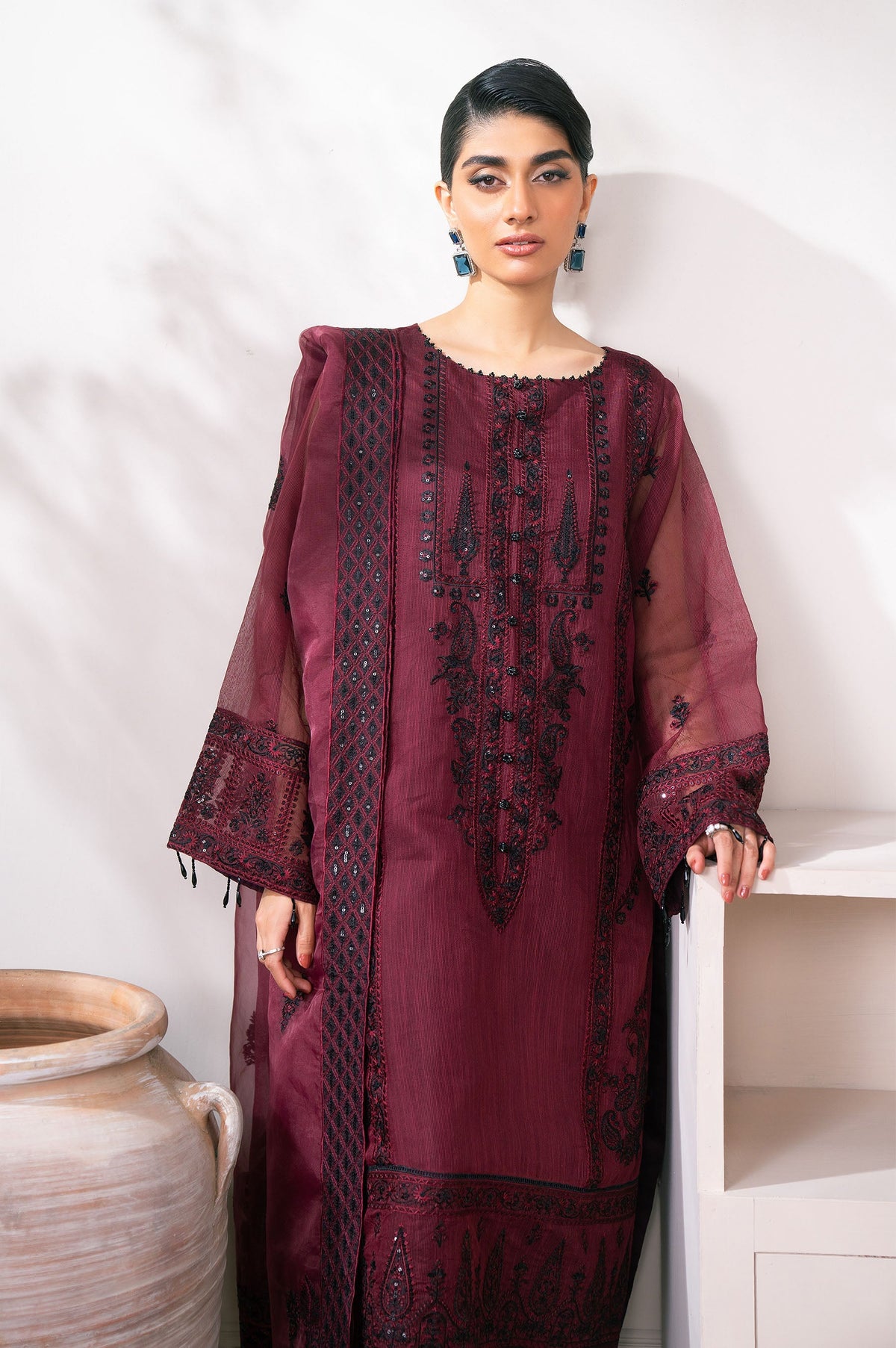 Zeen | Azalea Collection | Paisley Opulence by Zeen - Designer Dress - Type: Ladies Clothes - Available at Libayah - 100% Original