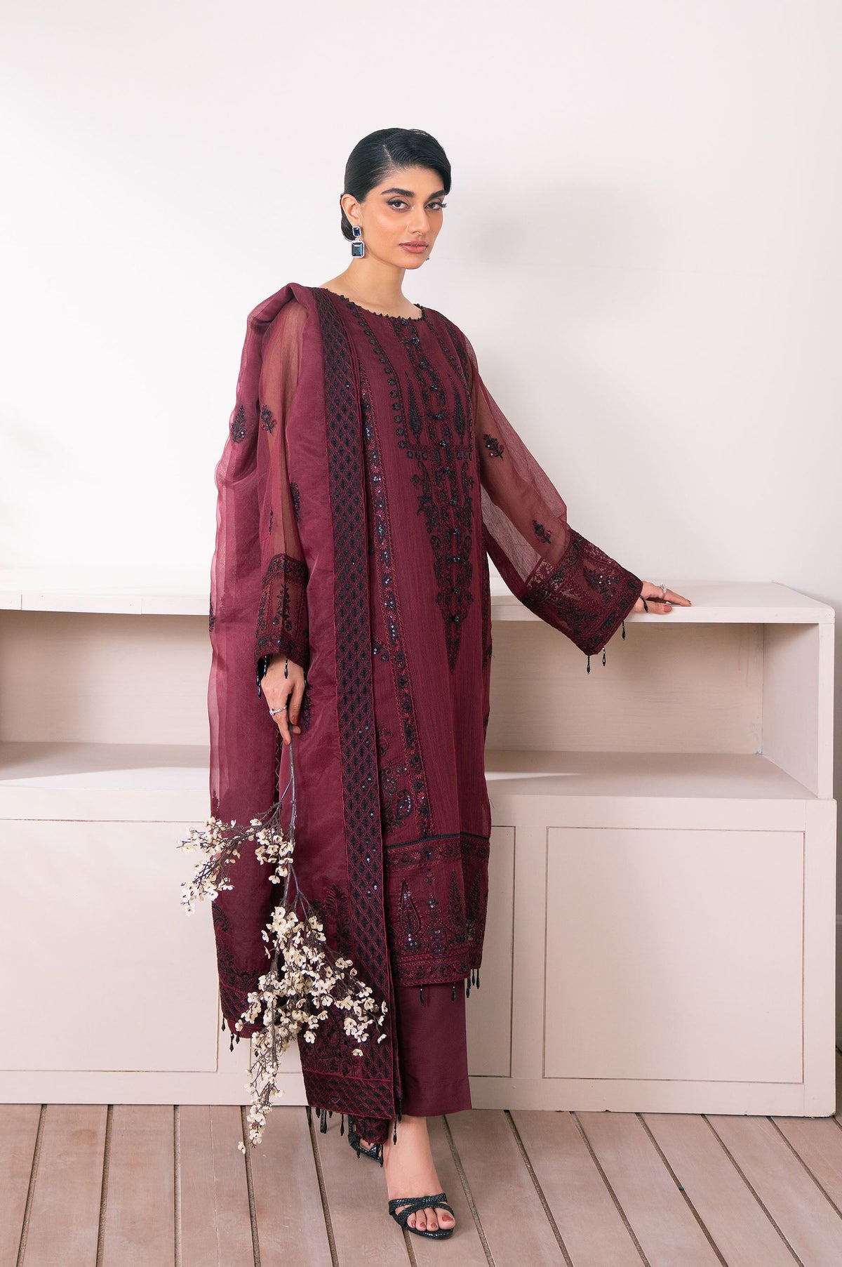 Zeen | Azalea Collection | Paisley Opulence by Zeen - Designer Dress - Type: Ladies Clothes - Available at Libayah - 100% Original
