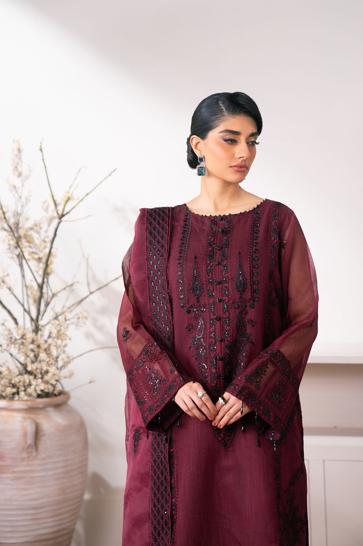 Zeen | Azalea Collection | Paisley Opulence by Zeen - Designer Dress - Type: Ladies Clothes - Available at Libayah - 100% Original