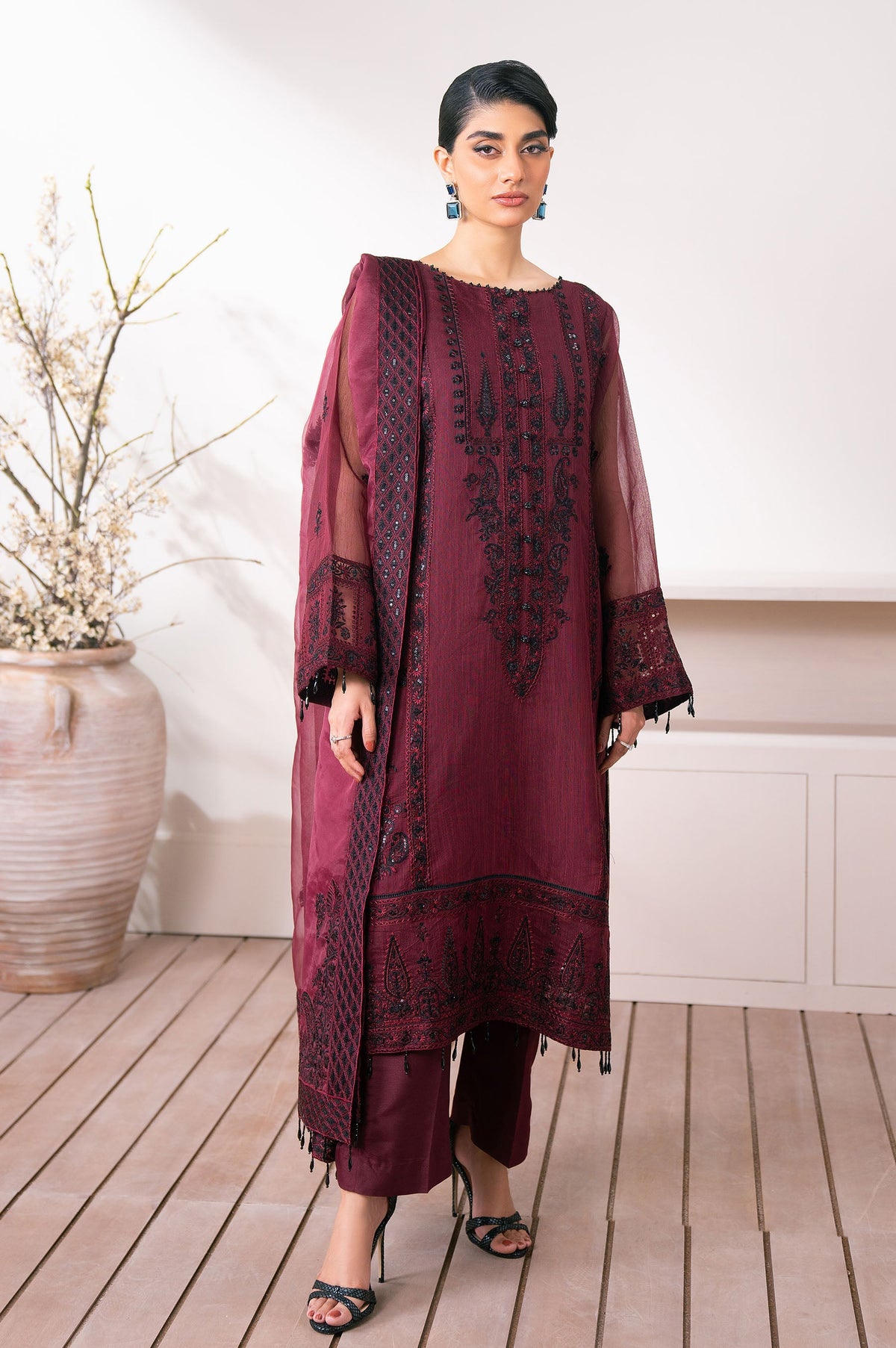 Zeen | Azalea Collection | Paisley Opulence by Zeen - Designer Dress - Type: Ladies Clothes - Available at Libayah - 100% Original