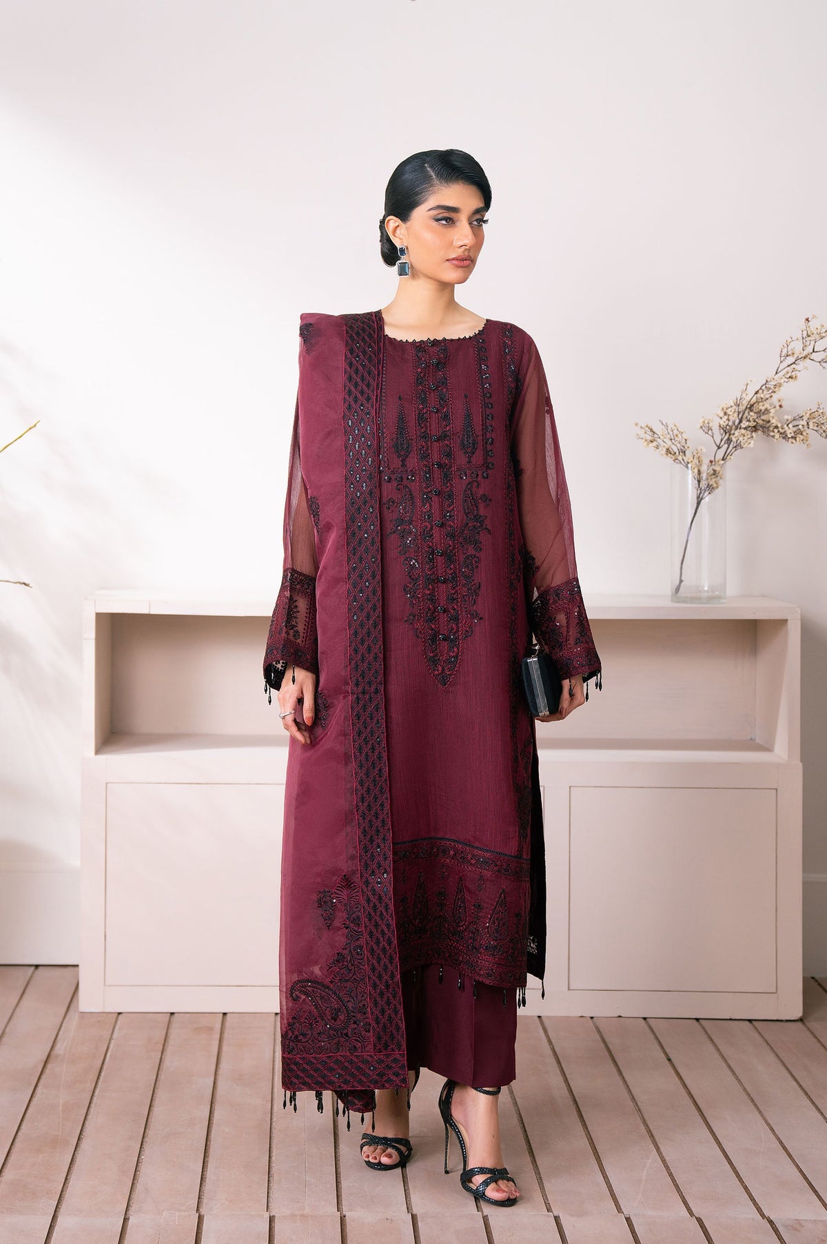 Zeen | Azalea Collection | Paisley Opulence by Zeen - Designer Dress - Type: Ladies Clothes - Available at Libayah - 100% Original