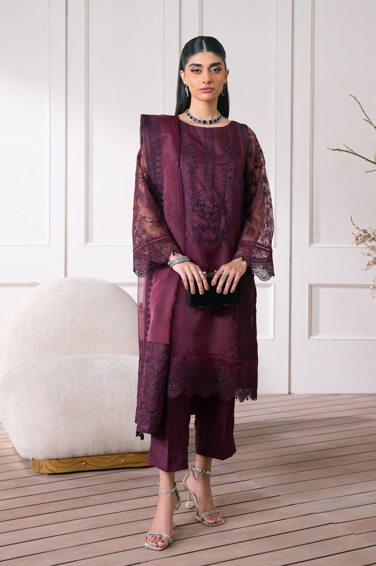 Zeen | Azalea Collection | Floral Cascade by Zeen - Designer Dress - Type: Ladies Clothes - Available at Libayah - 100% Original