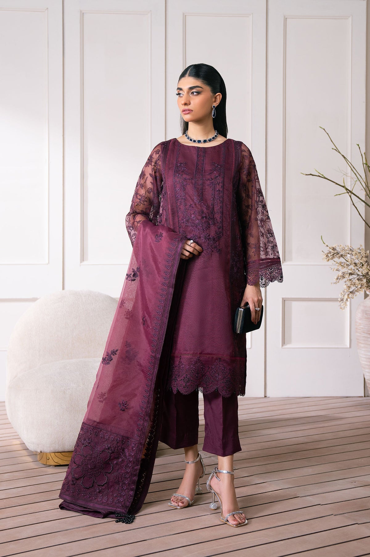 Zeen | Azalea Collection | Floral Cascade by Zeen - Designer Dress - Type: Ladies Clothes - Available at Libayah - 100% Original