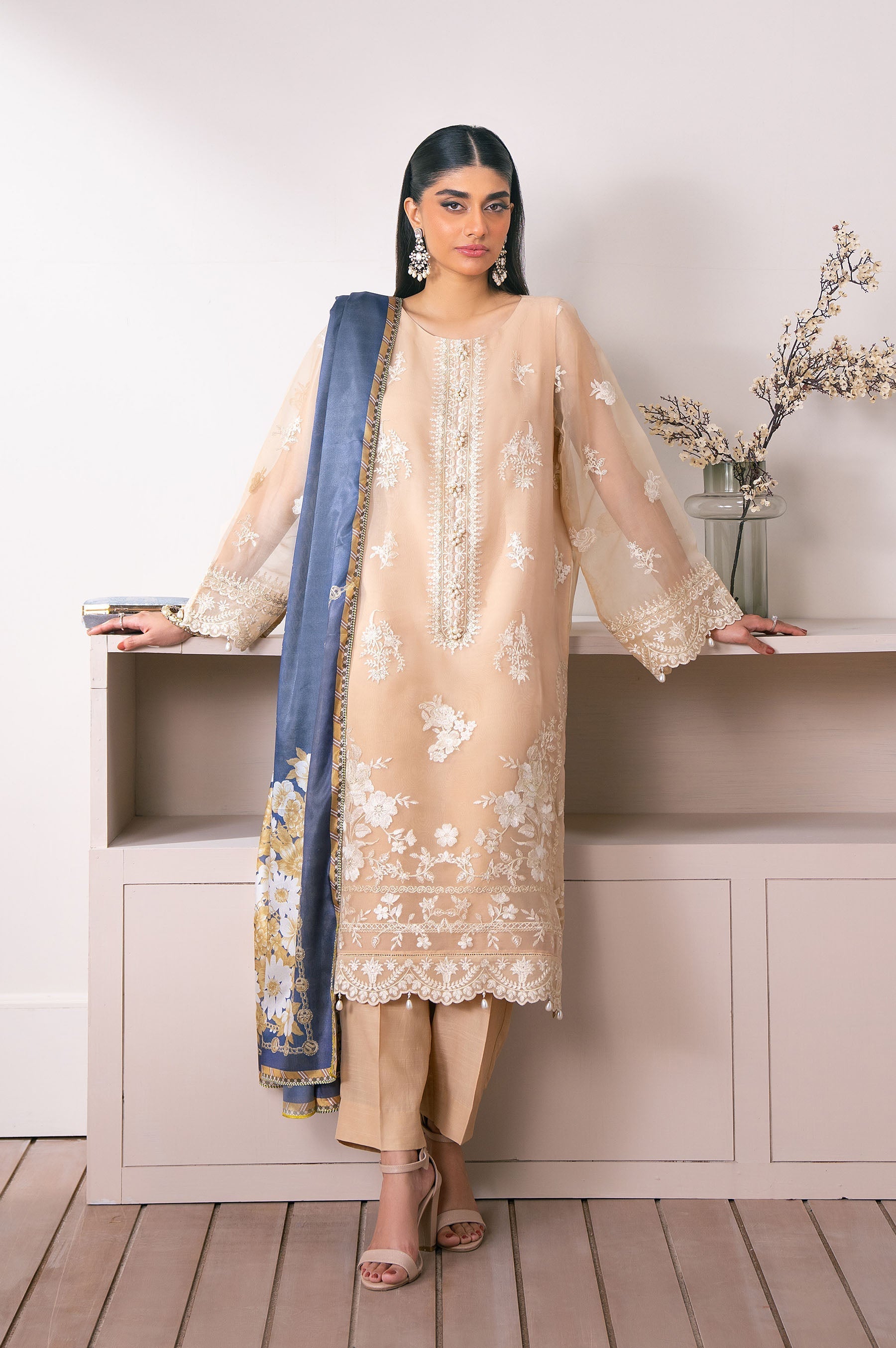 Zeen | Azalea Collection | Floral Whispers by Zeen - Designer Dress - Type: Ladies Clothes - Available at Libayah - 100% Original