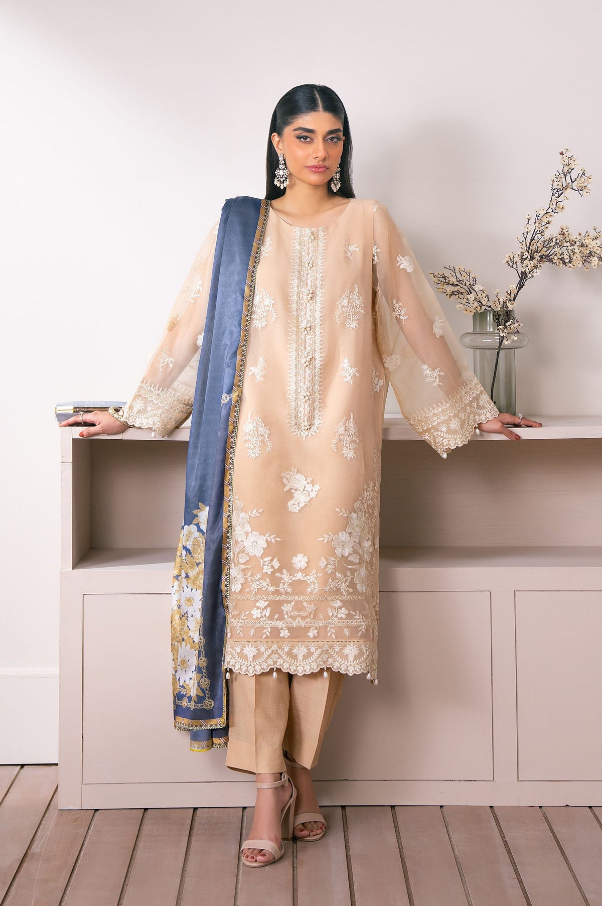 Zeen | Azalea Collection | Floral Whispers by Zeen - Designer Dress - Type: Ladies Clothes - Available at Libayah - 100% Original