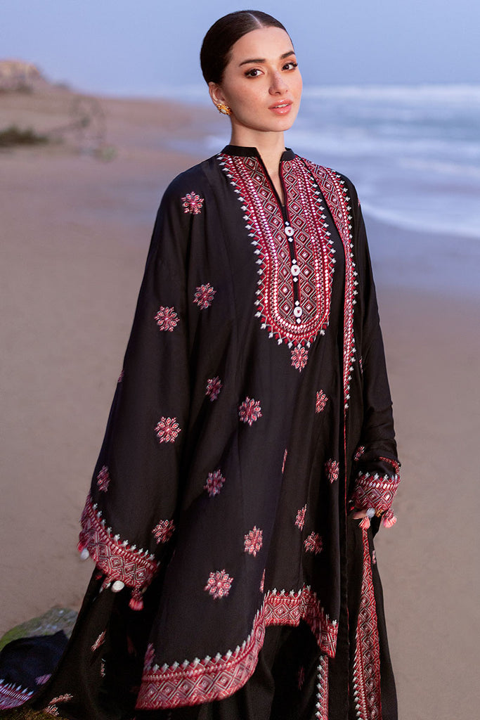 Cross Stitch | Cotton Satin 25 | RAVEN FOLK by Cross Stitch - Designer Dress  - Type : Ladies Clothes - Available at Libayah - 100% Original 