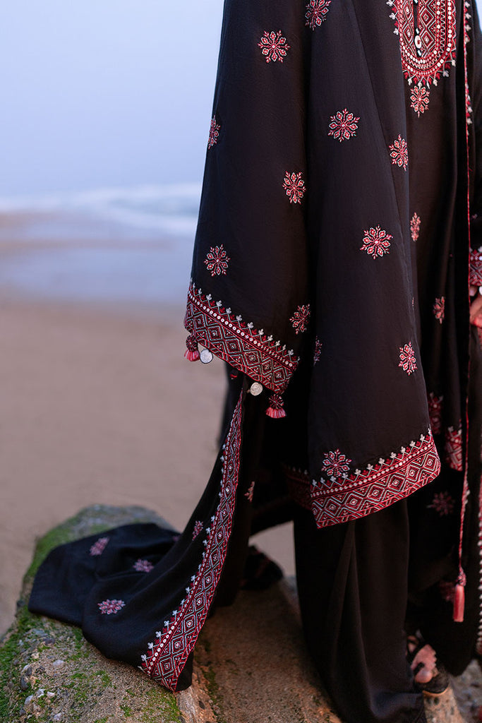 Cross Stitch | Cotton Satin 25 | RAVEN FOLK by Cross Stitch - Designer Dress  - Type : Ladies Clothes - Available at Libayah - 100% Original 