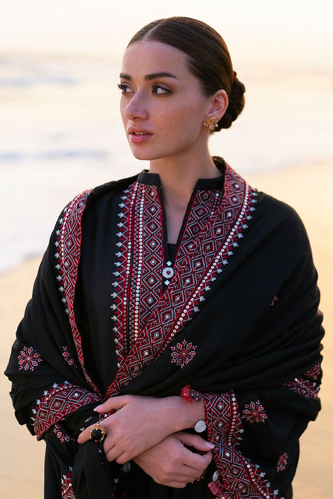 Cross Stitch | Cotton Satin 25 | RAVEN FOLK by Cross Stitch - Designer Dress  - Type : Ladies Clothes - Available at Libayah - 100% Original 