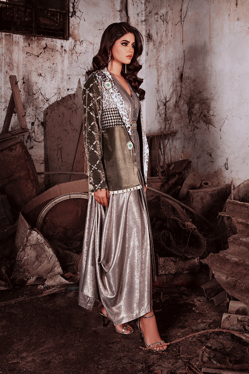 Wardha Saleem | Starlit Collection | LAMYA by Wardha Saleem - Designer Dress - Type: Ladies Clothes - Available at Libayah - 100% Original