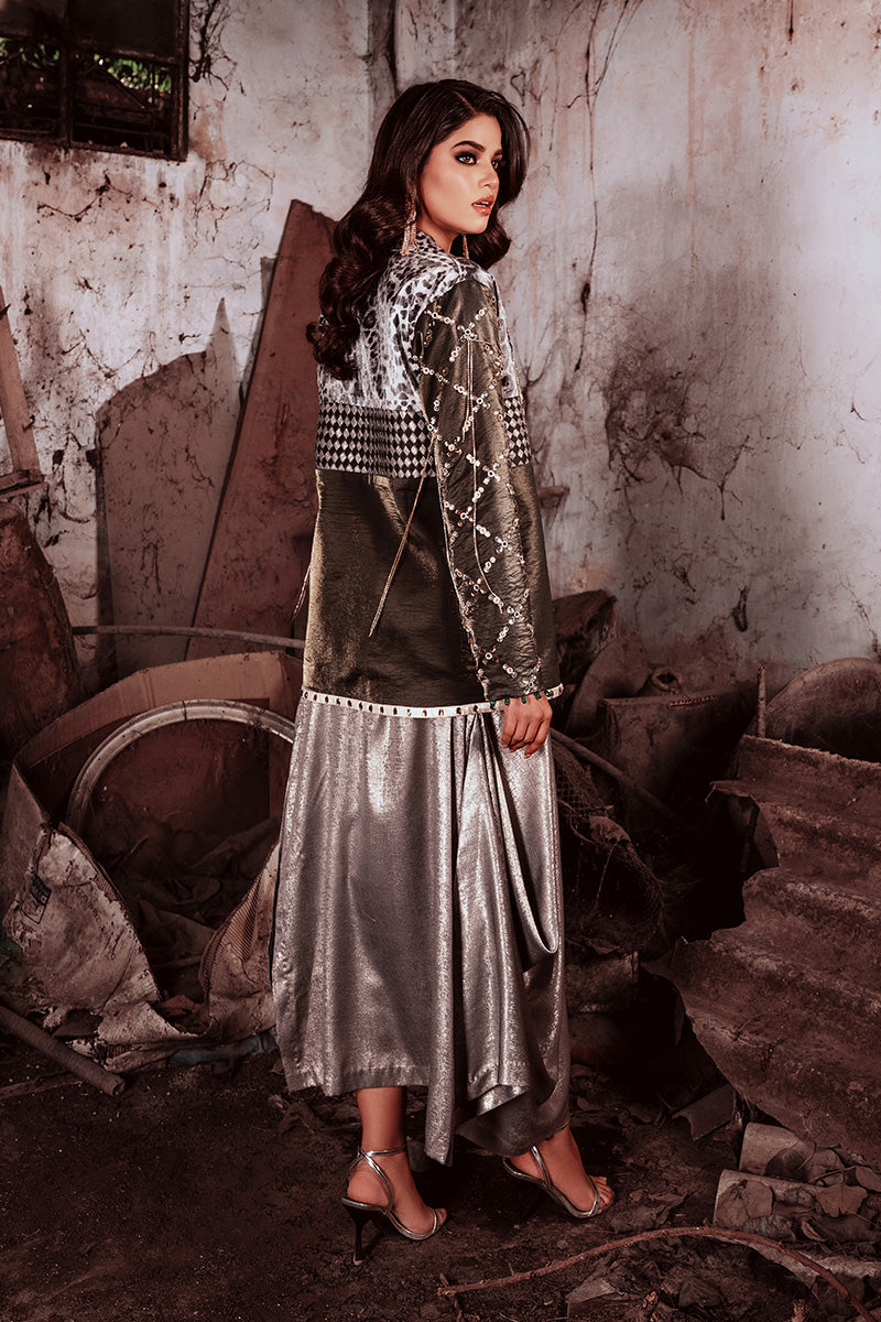 Wardha Saleem | Starlit Collection | LAMYA by Wardha Saleem - Designer Dress - Type: Ladies Clothes - Available at Libayah - 100% Original